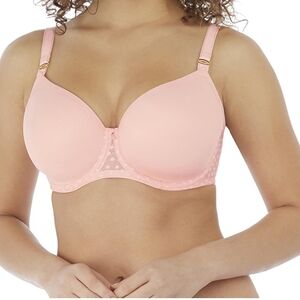 NWT - Freya Women's Starlight Balcony Underwire Moulded Bra - Size 30K